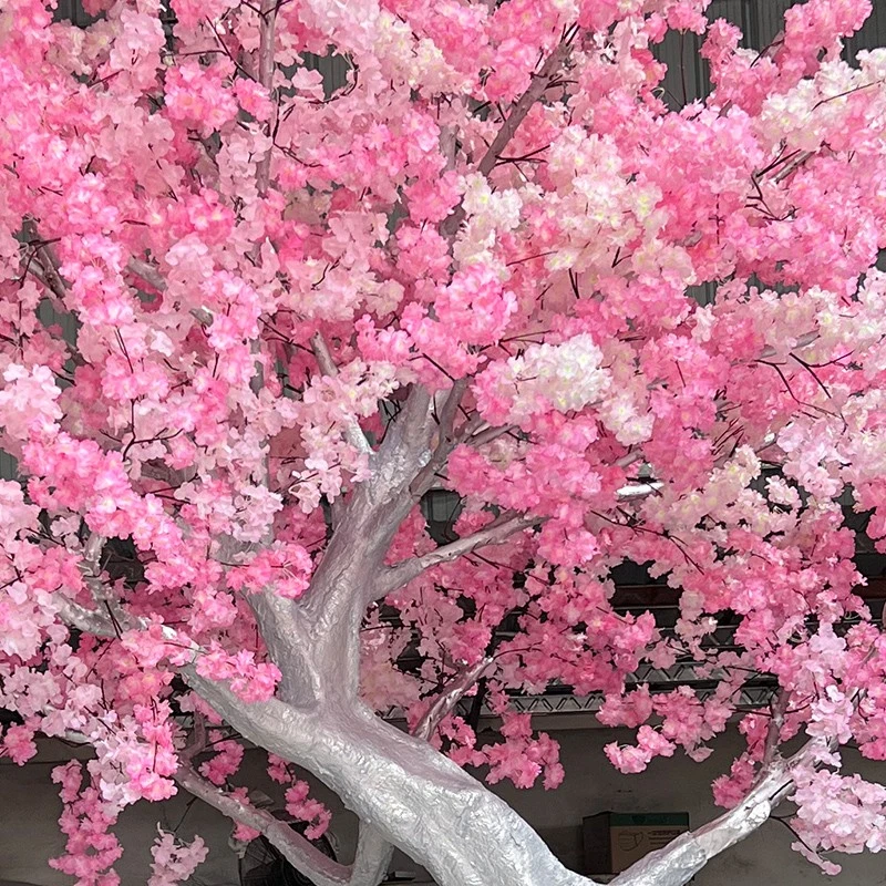 large mixed color artificial cherry blossoms